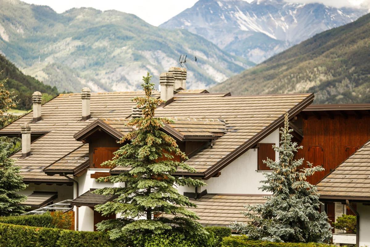 Cielo Blu Casa Alpina Vialattea Villa Oulx Exteriör bild